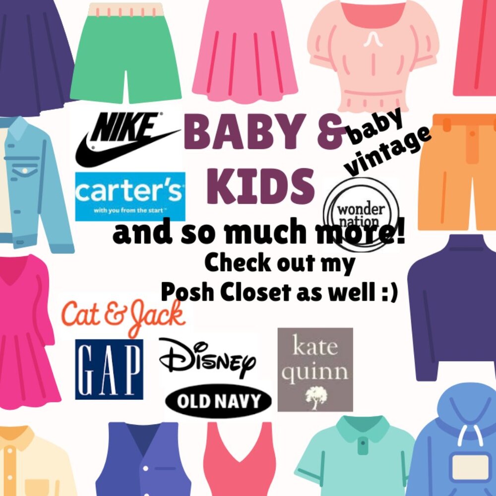 NB-Big Kids Thrifted Baby & Kids clothes. Wash b4 use. No cancels.